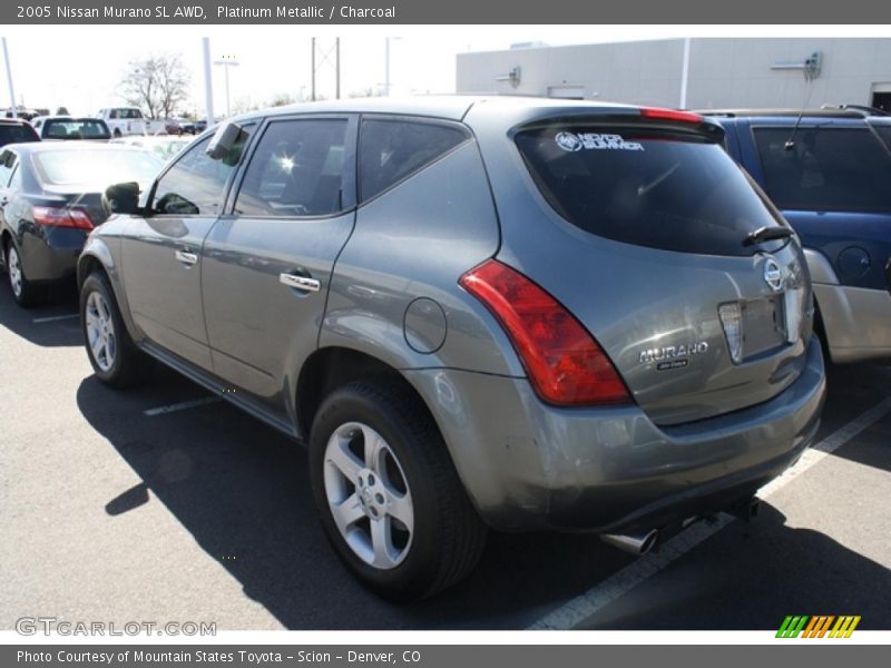 Platinum Metallic / Charcoal 2005 Nissan Murano SL AWD