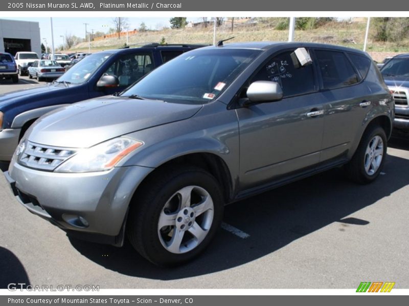 Platinum Metallic / Charcoal 2005 Nissan Murano SL AWD