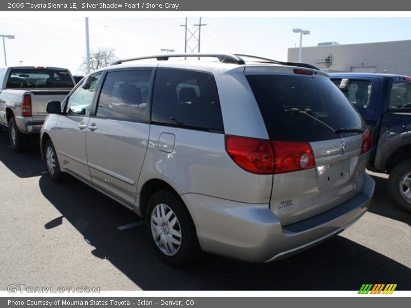 Silver Shadow Pearl / Stone Gray 2006 Toyota Sienna LE