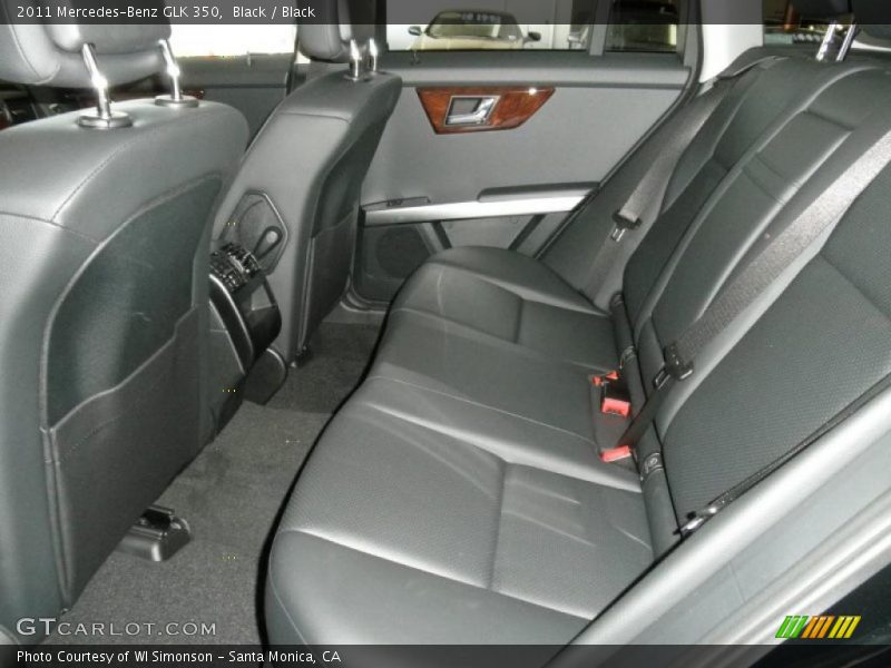 Black / Black 2011 Mercedes-Benz GLK 350
