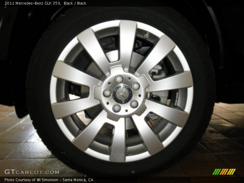 Black / Black 2011 Mercedes-Benz GLK 350