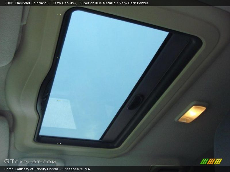 Superior Blue Metallic / Very Dark Pewter 2006 Chevrolet Colorado LT Crew Cab 4x4