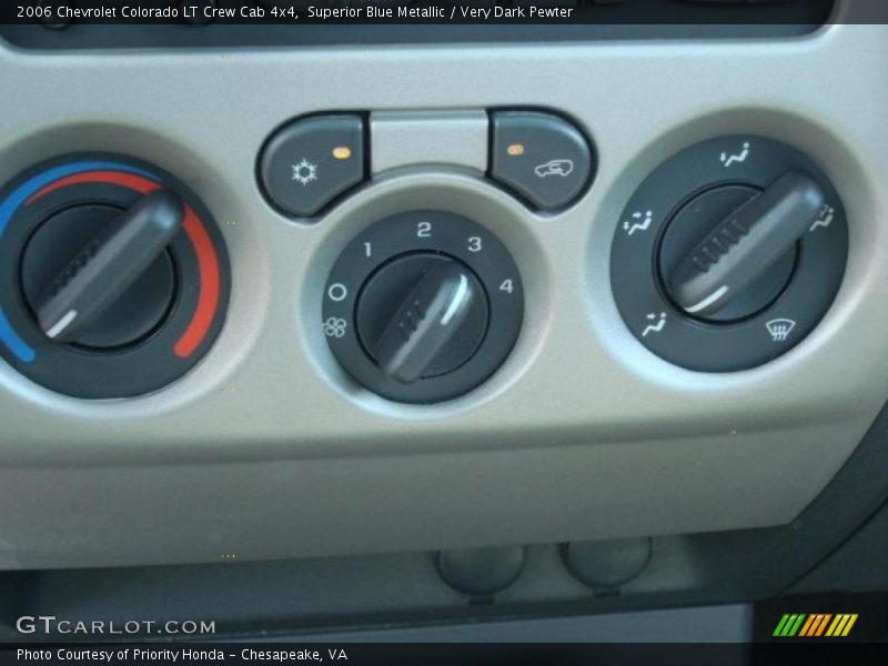 Superior Blue Metallic / Very Dark Pewter 2006 Chevrolet Colorado LT Crew Cab 4x4
