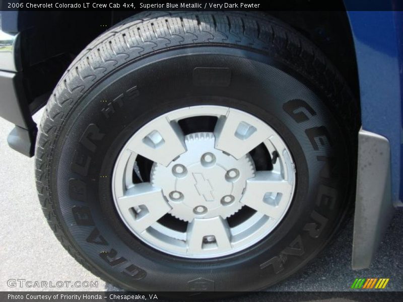Superior Blue Metallic / Very Dark Pewter 2006 Chevrolet Colorado LT Crew Cab 4x4
