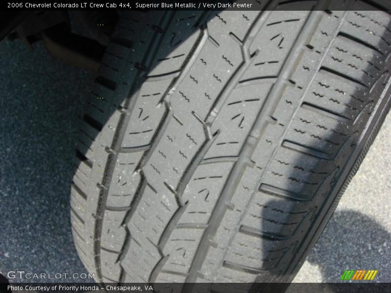 Superior Blue Metallic / Very Dark Pewter 2006 Chevrolet Colorado LT Crew Cab 4x4