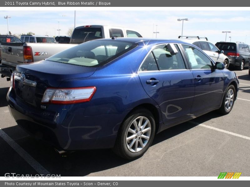 Blue Ribbon Metallic / Bisque 2011 Toyota Camry Hybrid