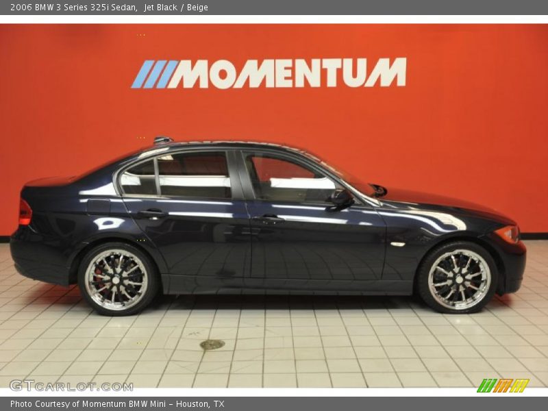 Jet Black / Beige 2006 BMW 3 Series 325i Sedan