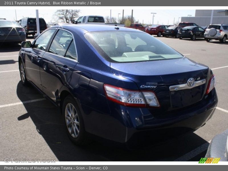 Blue Ribbon Metallic / Bisque 2011 Toyota Camry Hybrid