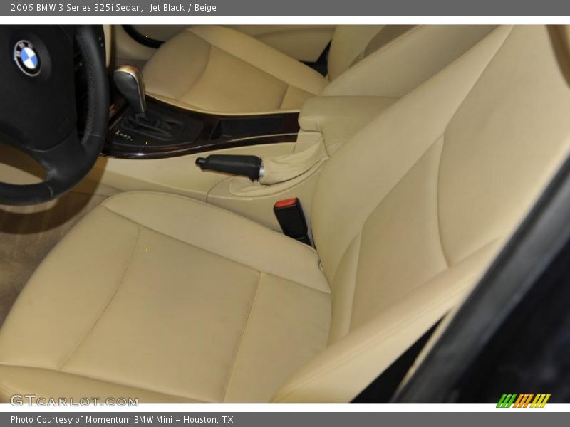 Jet Black / Beige 2006 BMW 3 Series 325i Sedan