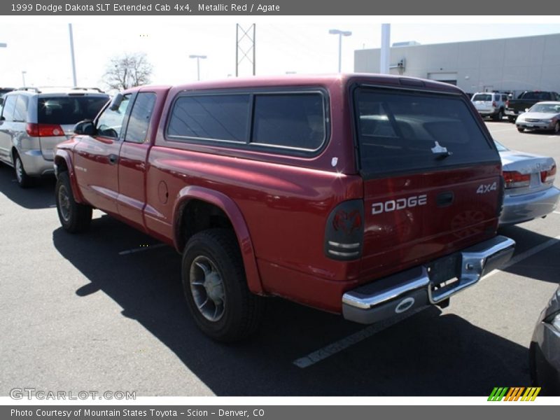 Metallic Red / Agate 1999 Dodge Dakota SLT Extended Cab 4x4