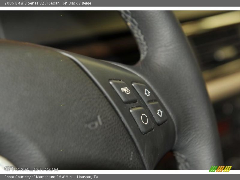 Jet Black / Beige 2006 BMW 3 Series 325i Sedan