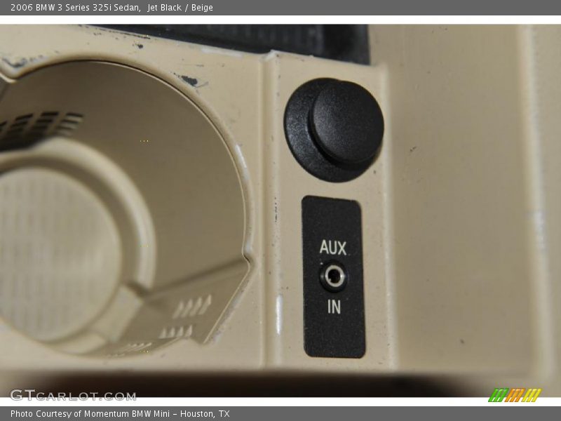 Jet Black / Beige 2006 BMW 3 Series 325i Sedan