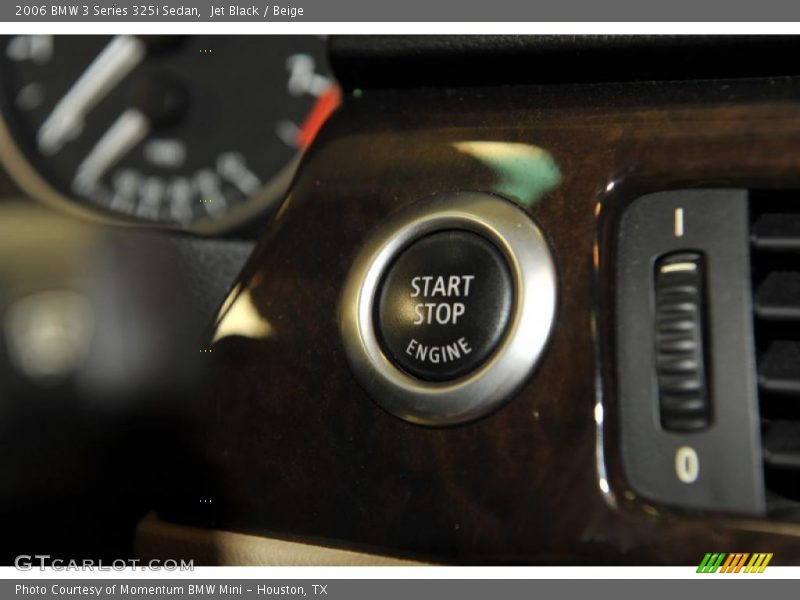 Jet Black / Beige 2006 BMW 3 Series 325i Sedan
