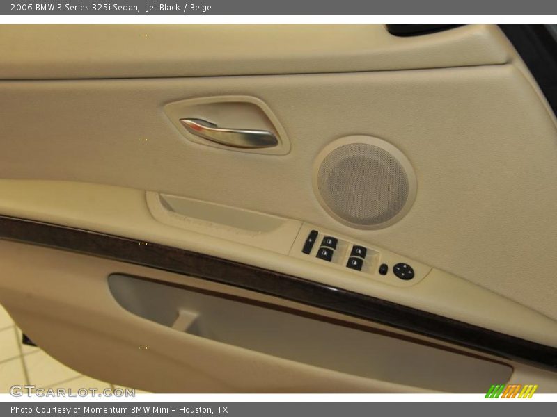 Jet Black / Beige 2006 BMW 3 Series 325i Sedan
