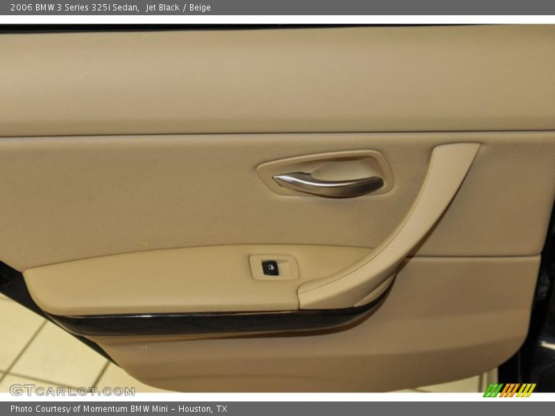 Jet Black / Beige 2006 BMW 3 Series 325i Sedan