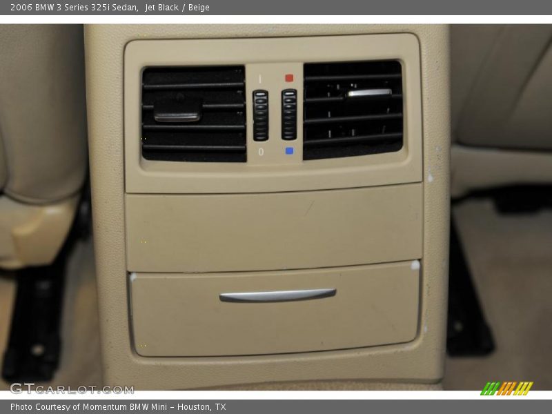 Jet Black / Beige 2006 BMW 3 Series 325i Sedan