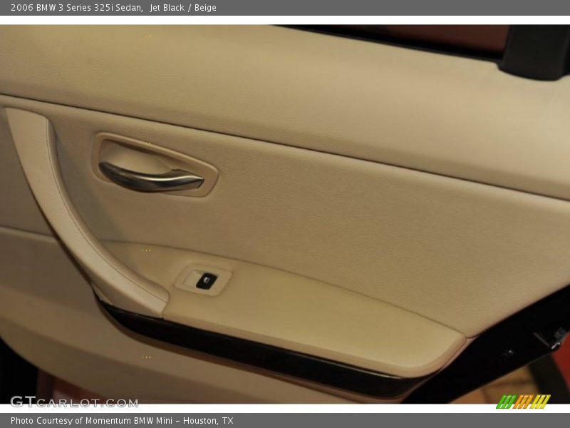 Jet Black / Beige 2006 BMW 3 Series 325i Sedan