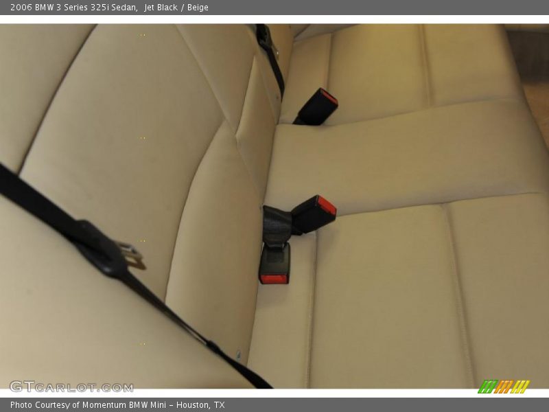 Jet Black / Beige 2006 BMW 3 Series 325i Sedan