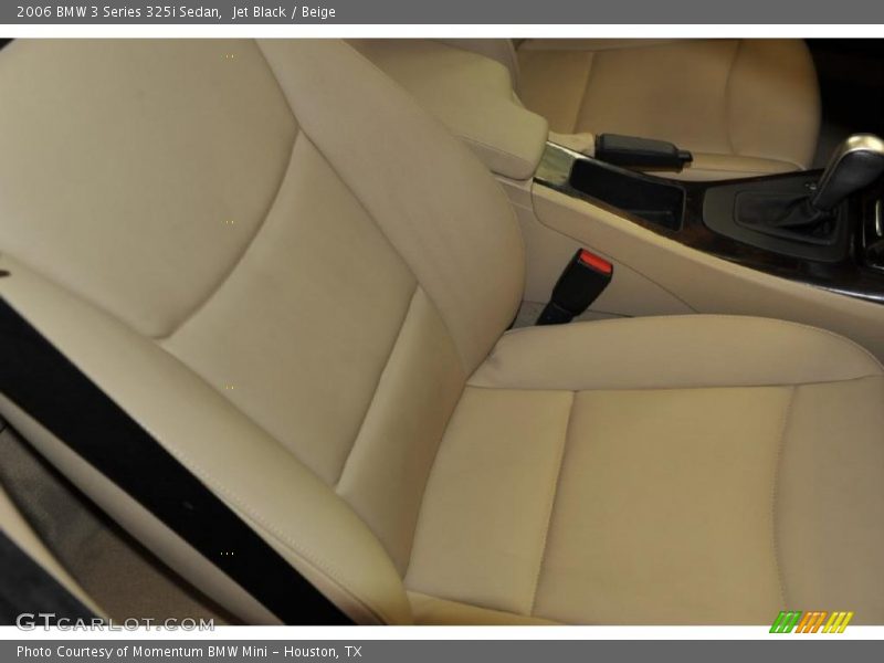 Jet Black / Beige 2006 BMW 3 Series 325i Sedan