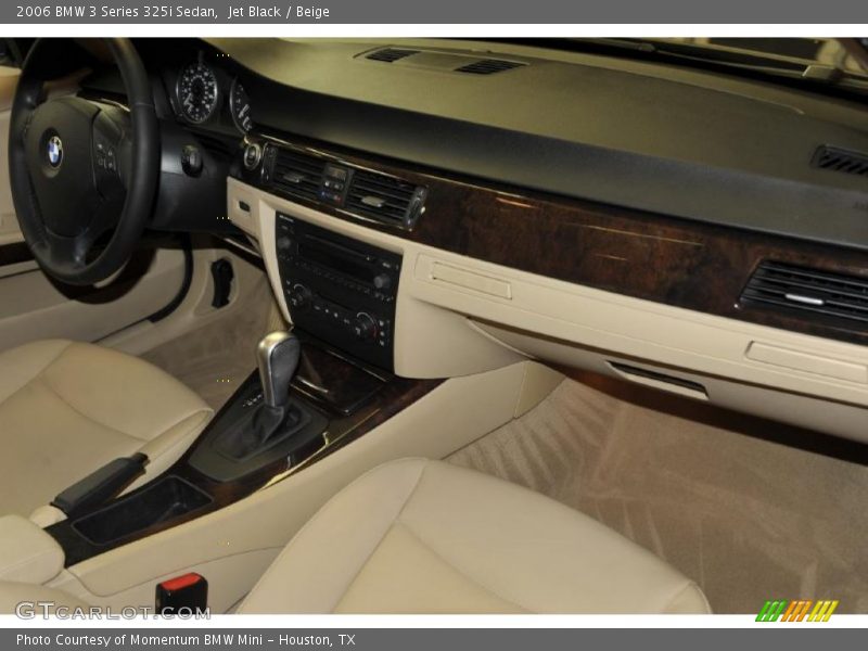 Jet Black / Beige 2006 BMW 3 Series 325i Sedan