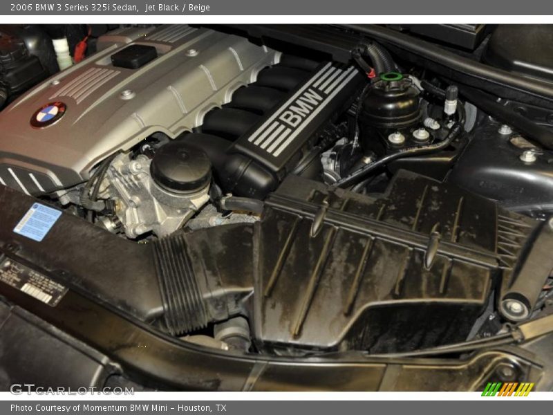 Jet Black / Beige 2006 BMW 3 Series 325i Sedan