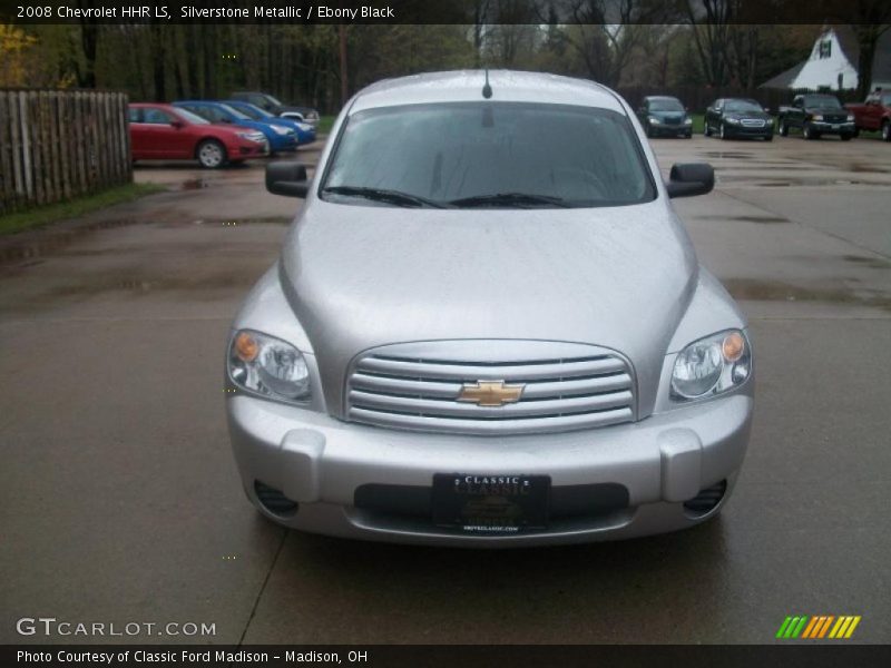 Silverstone Metallic / Ebony Black 2008 Chevrolet HHR LS