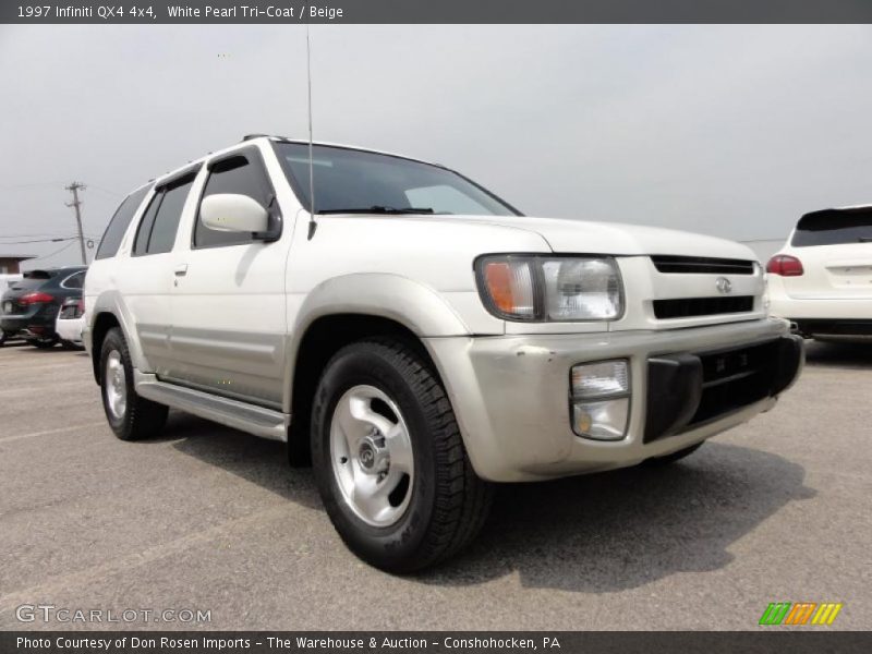  1997 QX4 4x4 White Pearl Tri-Coat