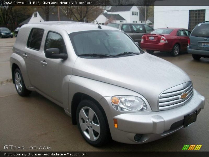 Silverstone Metallic / Ebony Black 2008 Chevrolet HHR LS