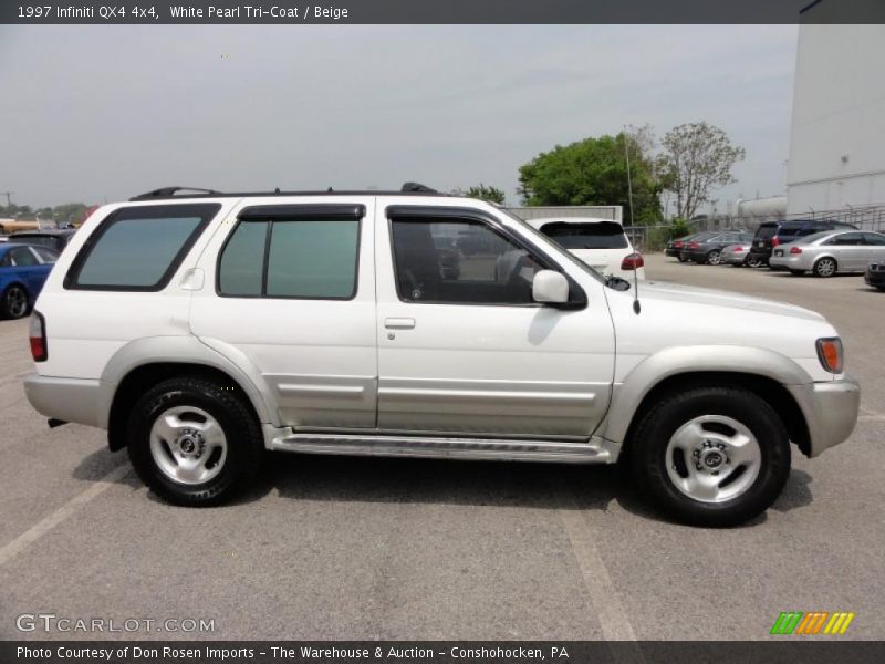  1997 QX4 4x4 White Pearl Tri-Coat