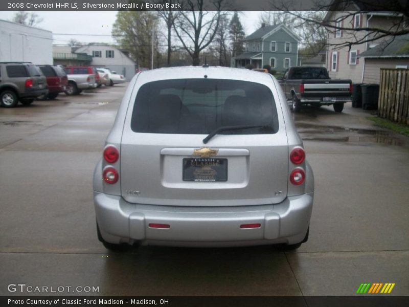 Silverstone Metallic / Ebony Black 2008 Chevrolet HHR LS