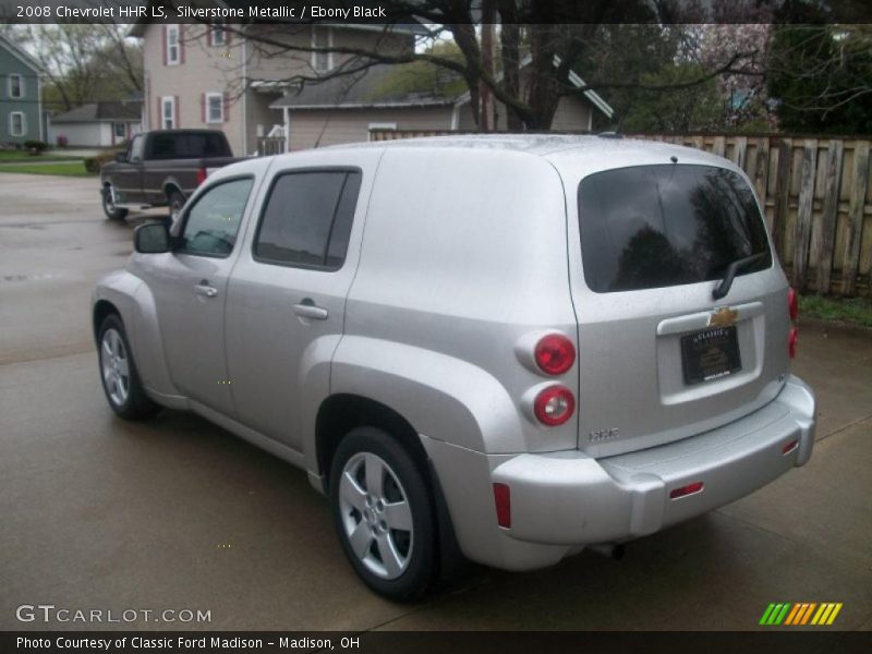 Silverstone Metallic / Ebony Black 2008 Chevrolet HHR LS