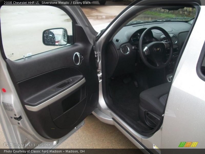 Silverstone Metallic / Ebony Black 2008 Chevrolet HHR LS