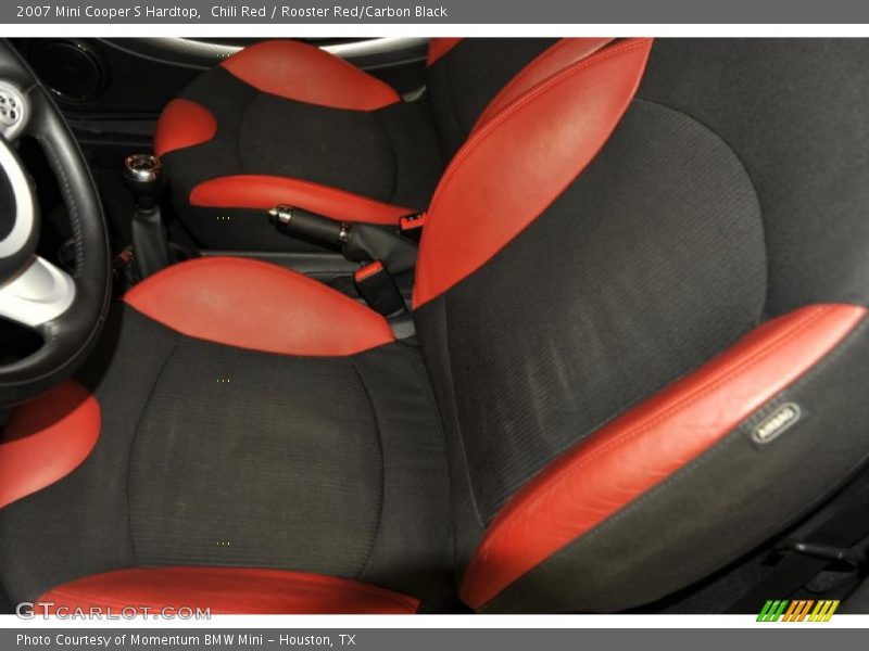 Chili Red / Rooster Red/Carbon Black 2007 Mini Cooper S Hardtop