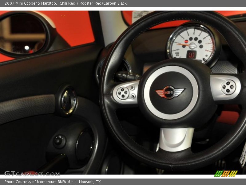 Chili Red / Rooster Red/Carbon Black 2007 Mini Cooper S Hardtop
