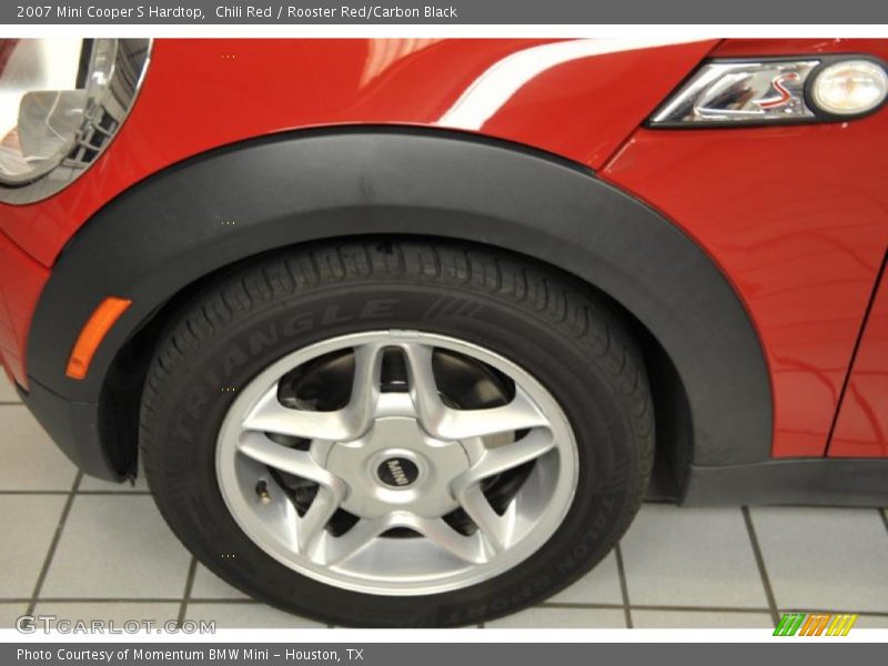 Chili Red / Rooster Red/Carbon Black 2007 Mini Cooper S Hardtop
