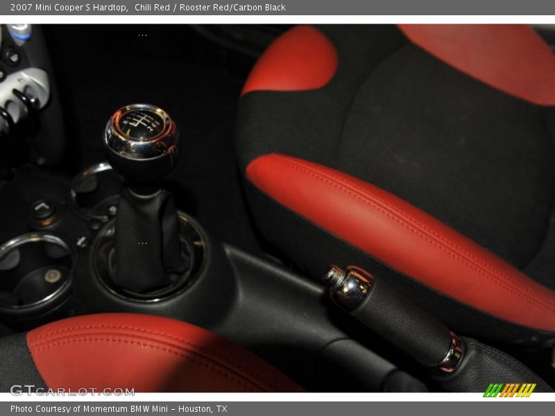 Chili Red / Rooster Red/Carbon Black 2007 Mini Cooper S Hardtop