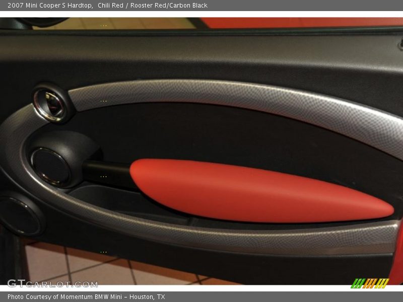 Chili Red / Rooster Red/Carbon Black 2007 Mini Cooper S Hardtop