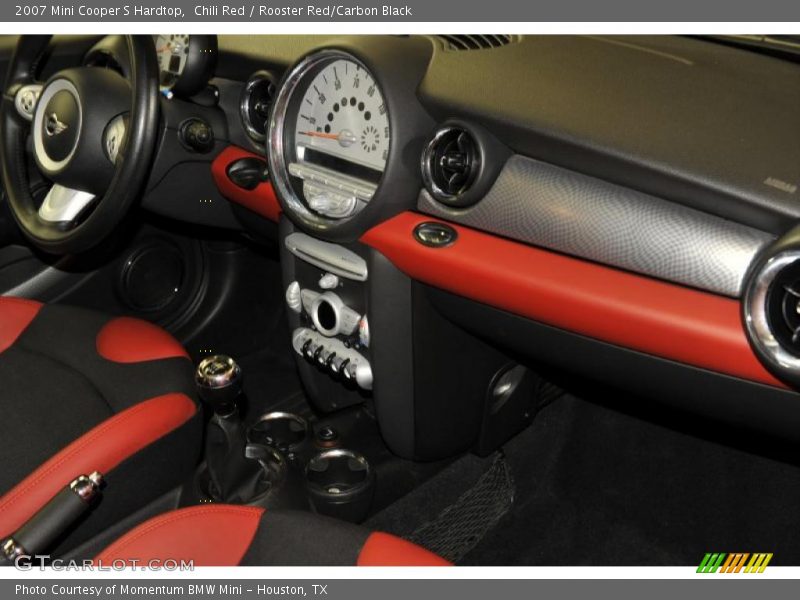 Chili Red / Rooster Red/Carbon Black 2007 Mini Cooper S Hardtop