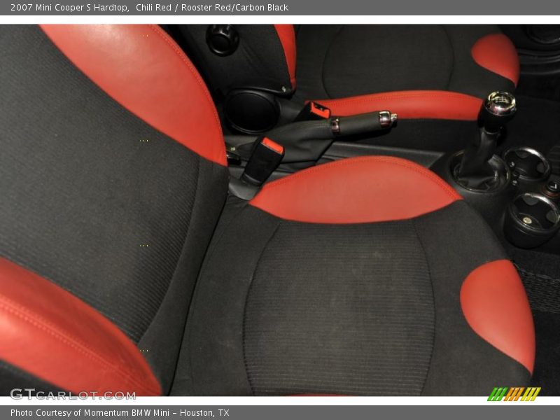 Chili Red / Rooster Red/Carbon Black 2007 Mini Cooper S Hardtop