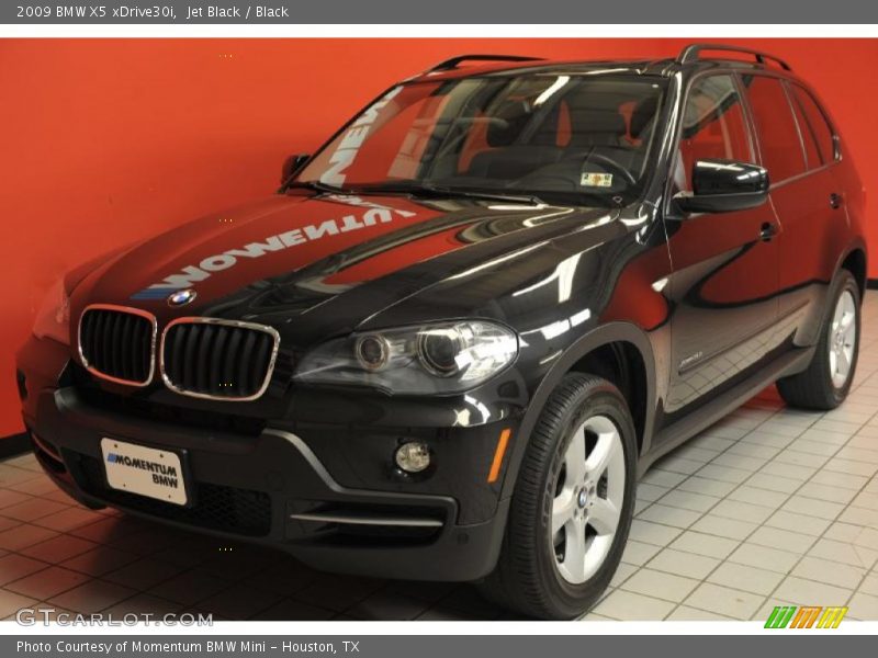 Jet Black / Black 2009 BMW X5 xDrive30i