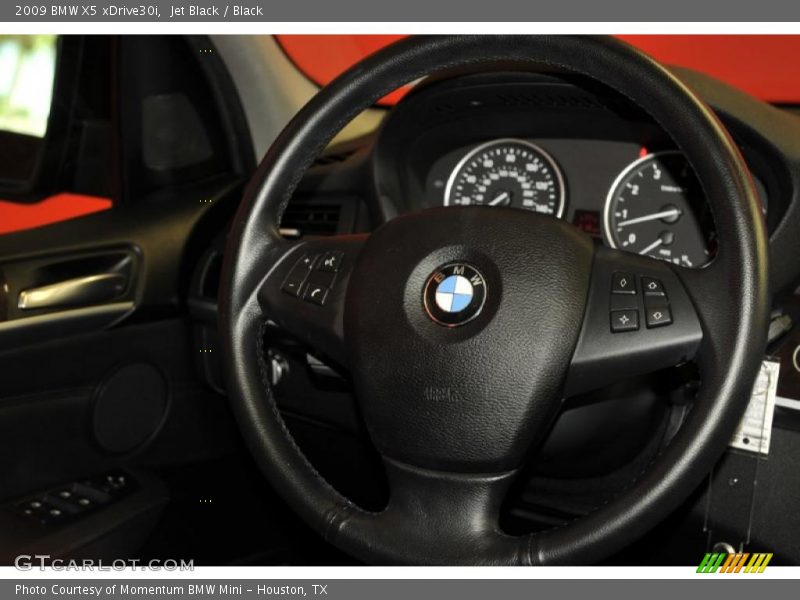 Jet Black / Black 2009 BMW X5 xDrive30i