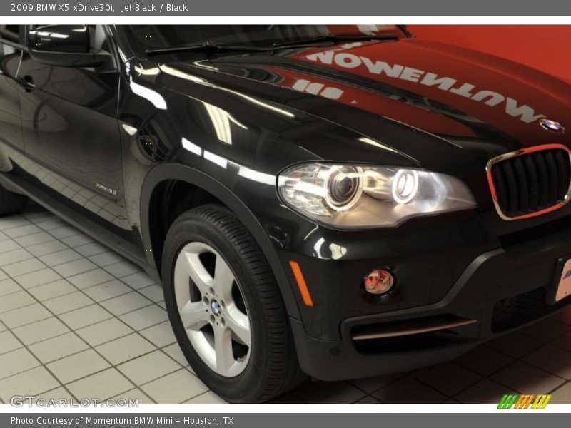 Jet Black / Black 2009 BMW X5 xDrive30i