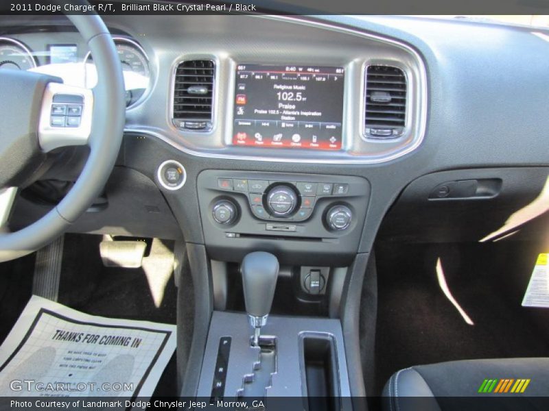 Brilliant Black Crystal Pearl / Black 2011 Dodge Charger R/T
