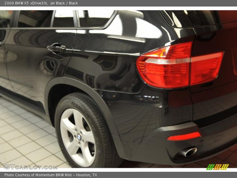 Jet Black / Black 2009 BMW X5 xDrive30i