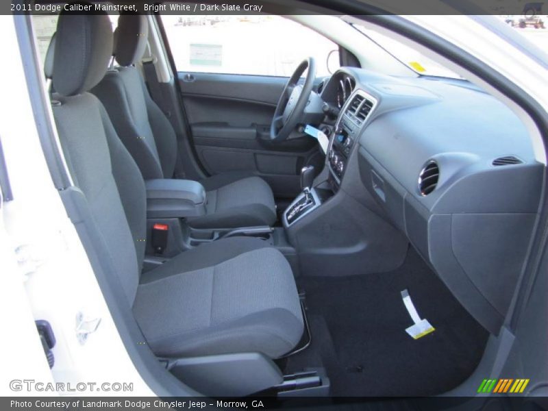 Bright White / Dark Slate Gray 2011 Dodge Caliber Mainstreet