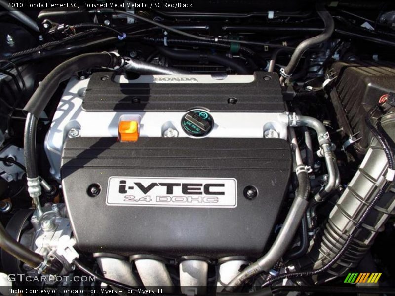  2010 Element SC Engine - 2.4 Liter DOHC 16-Valve i-VTEC 4 Cylinder