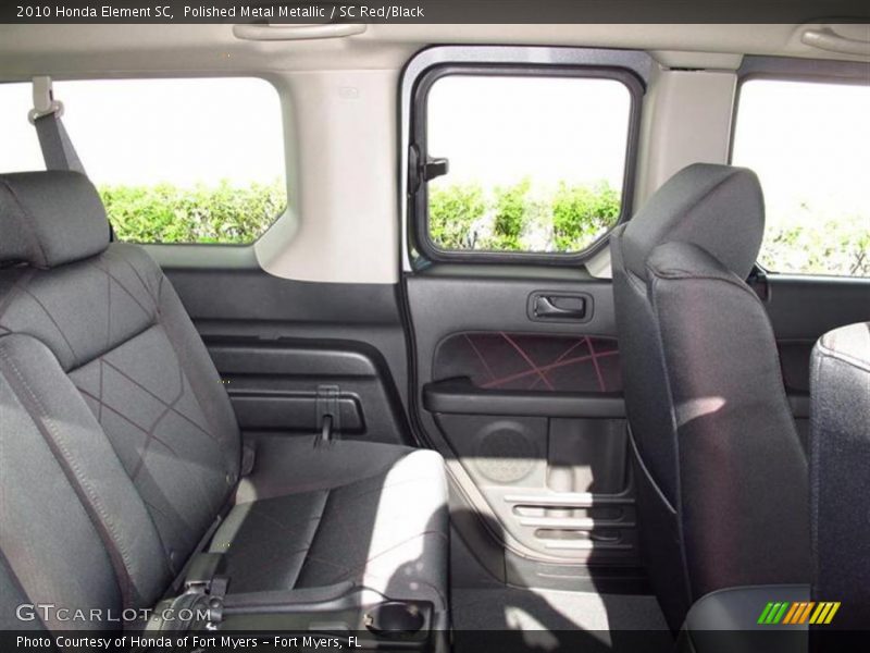  2010 Element SC SC Red/Black Interior