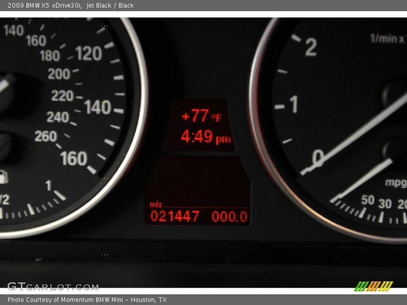 Jet Black / Black 2009 BMW X5 xDrive30i