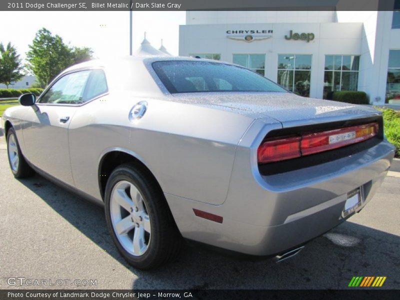 Billet Metallic / Dark Slate Gray 2011 Dodge Challenger SE