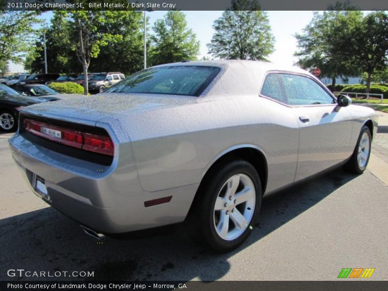 Billet Metallic / Dark Slate Gray 2011 Dodge Challenger SE